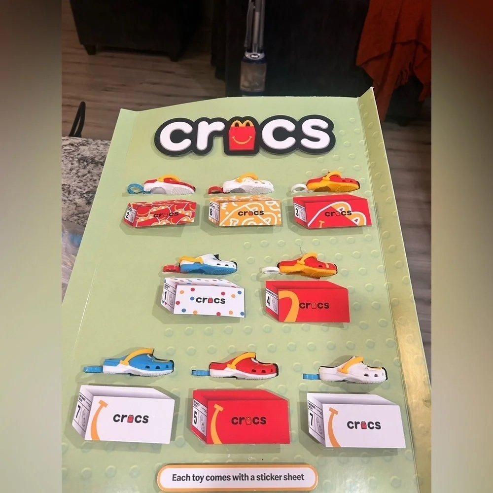 McDonald’s crocs full Collection